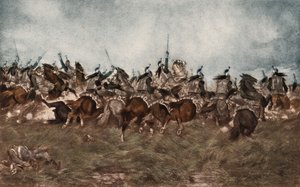 ウォータールーの旧衛兵（カラーグラビア） 作： English School